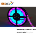 Luces de tira direccionables LED SPI que cambian de color